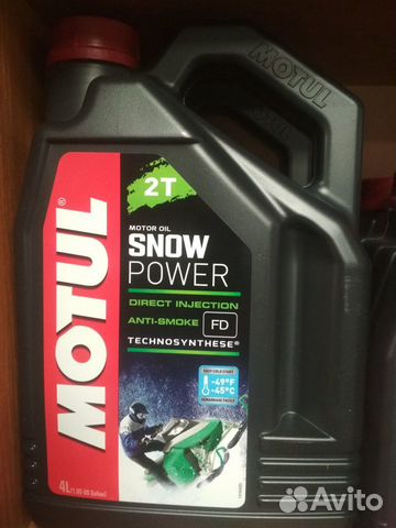 Масло для снегоходов Motul 2T Snow Power 4л Масло для снегоходов Motul 2T Snow Power 4л