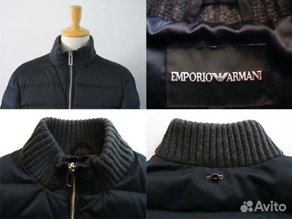 Чёрная куртка Emporio Armani оригинал Чёрная куртка Emporio Armani оригинал