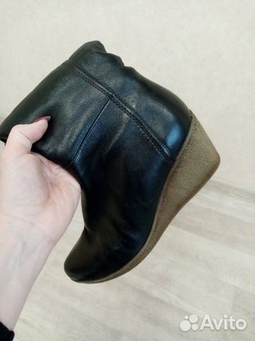 Сапоги зима натуральная кожа, 38-39 р
