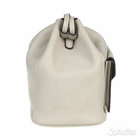 Кожаная сумка-кисет Sergio Belotti 536 cream