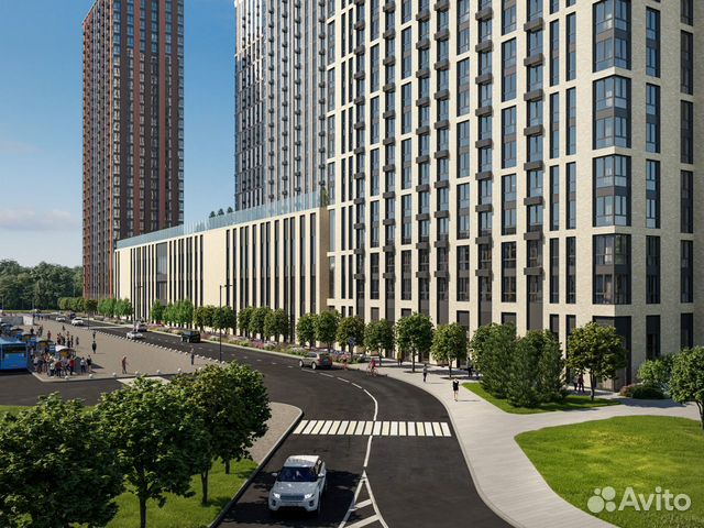 1-к квартира, 43.8 м², 2/30 эт. 1-к квартира, 43.8 м², 2/30 эт.