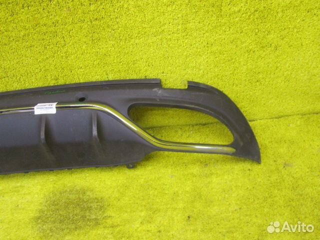 Юбка заднего бампера Mercedes C w205 (18-н.в) A205
