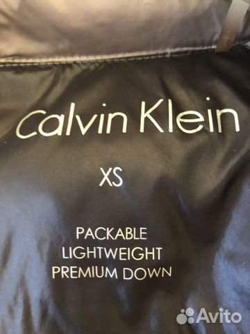 Пуховик Calvin Klein женский, размер XS Пуховик Calvin Klein женский, размер XS