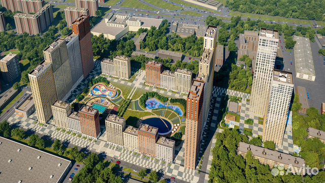 2-к квартира, 47.9 м², 21/39 эт.