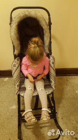 Коляска санки