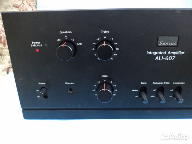 Sansui AU-607 усилитель