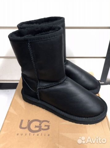 UGG угги Metallic Black