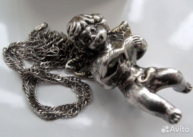 Два Ангела Кулоны и Брошь Два Ангела Кулоны и Брошь