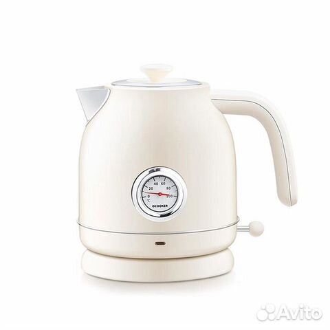 Чайник Xiaomi Youpin Ocooker ретро стиль, белый