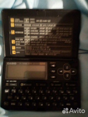 Электронная записная книжка casio 490