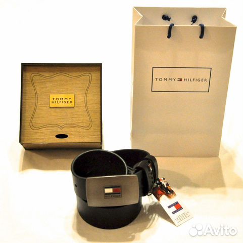 Мужской ремень / Tommy Hilfiger / новый Длина от 1