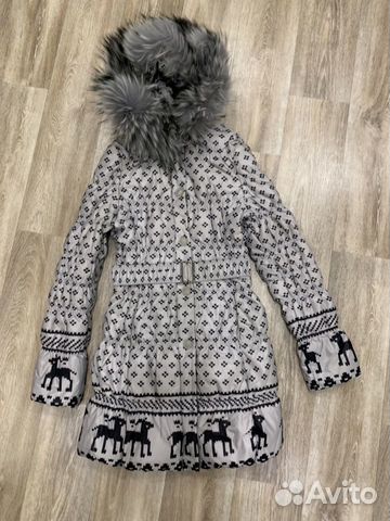 Зимний женский пуховик