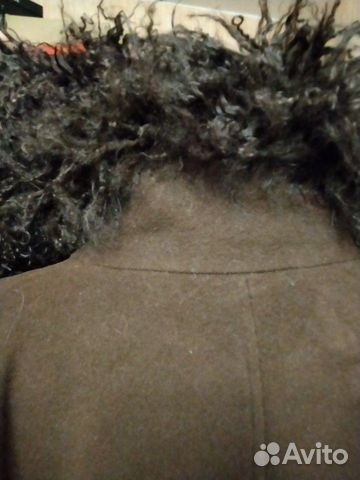 Пальто кашемир с ламой