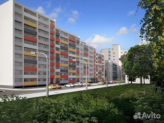 1-к квартира, 40.7 м², 6/8 эт. 1-к квартира, 40.7 м², 6/8 эт.