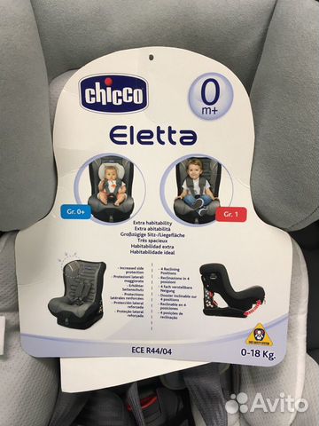Детское автомобильное кресло chicco eletta 0-18kg Детское автомобильное кресло chicco eletta 0-18kg