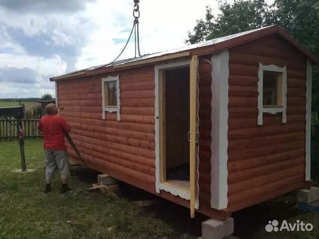 Баня мобильная