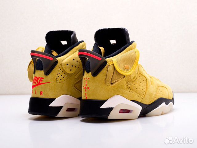 Nike Air Jordan 6 Travis Scott Yellow
