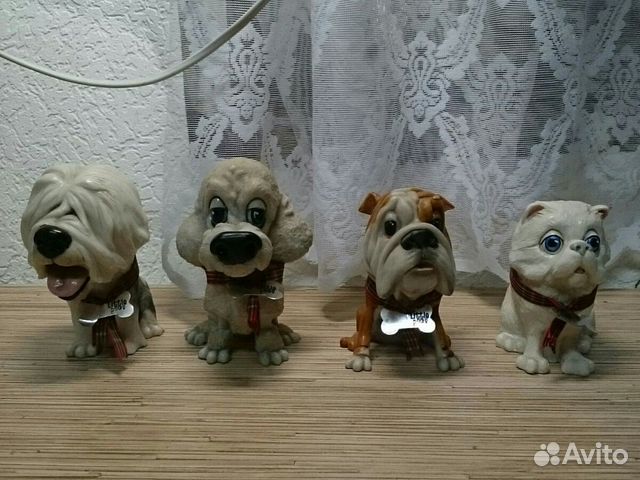 Статуэтки фарфоровые Little paws