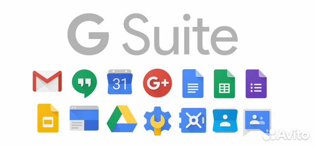Google Apps (G Suite) на 50 пользователей + домен Google Apps (G Suite) на 50 пользователей + домен
