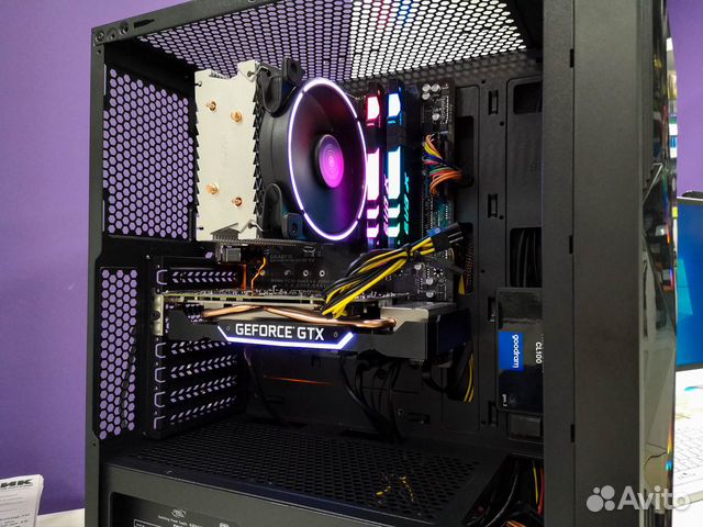 Корпус Formula F-3401 3xLED FAN RGB ATX (Новый)