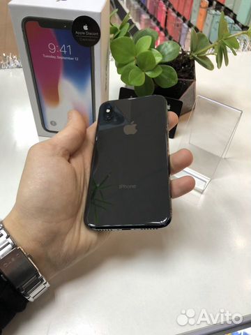 iPhone X 64Gb Space Gray как новый состояние