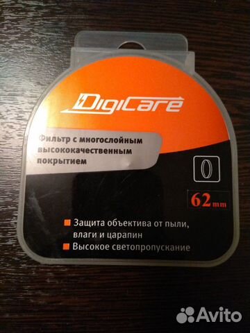 Поляризационный фильтр 62 мм