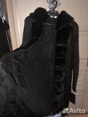 Зимнее кожаное Пальто 48 Зимнее кожаное Пальто 48