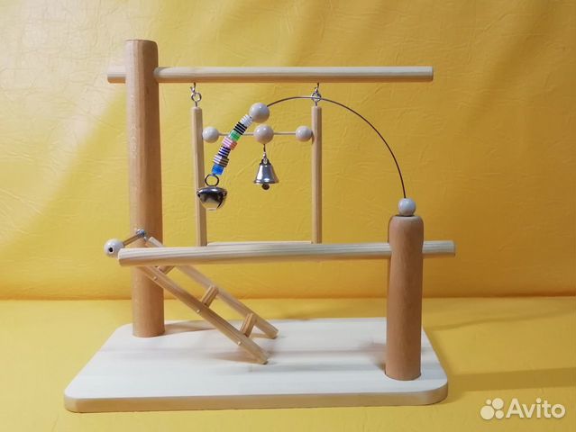 Игровая площадка для попугая. Новая