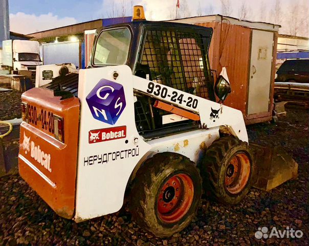 Мини погрузчик аренда, погрузчик BobCat