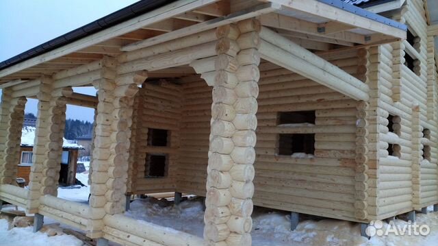 Срубы. Оцилиндрованное бревно. Своё производство