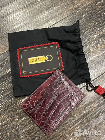Картхолдер (визитница) Zilli из крокодиловой кожи Картхолдер (визитница) Zilli из крокодиловой кожи