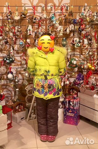 Зимний костюм с комбинезоном