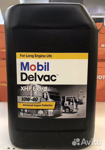 Масло Mobil Delvac XHP ехtra 10W-40 20 L Масло Mobil Delvac XHP ехtra 10W-40 20 L