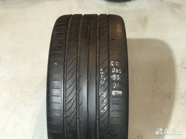 89380001718 295/35/21 Continental SportContact 5 (6 mm) - 1 шт
