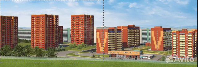 2-к квартира, 54 м², 9/16 эт. 2-к квартира, 54 м², 9/16 эт.