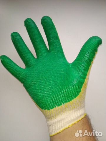 Перчатки с 2 обливом за 100пар