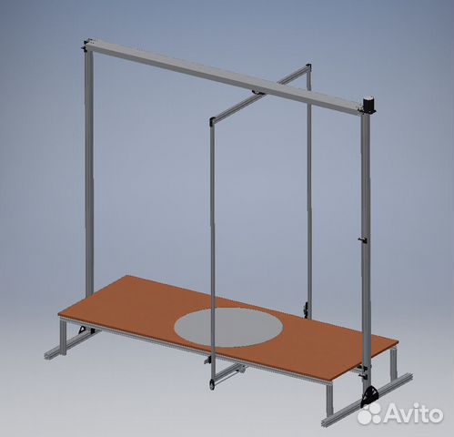 Плоттер для резки пенопласта с поворотной осью