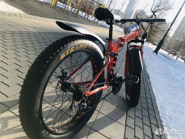 Велосипед Фетбайк Феррари (Fat Bike Ferrari)