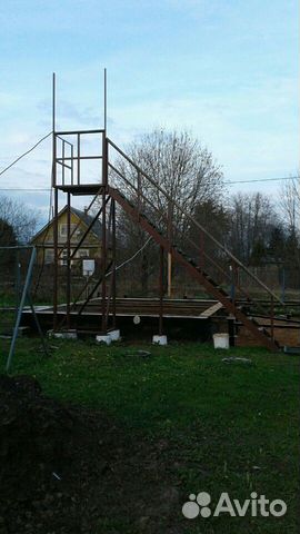 Лестница железная