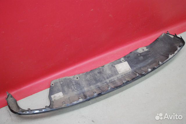 Юбка бампера заднего Шкода Суперб
