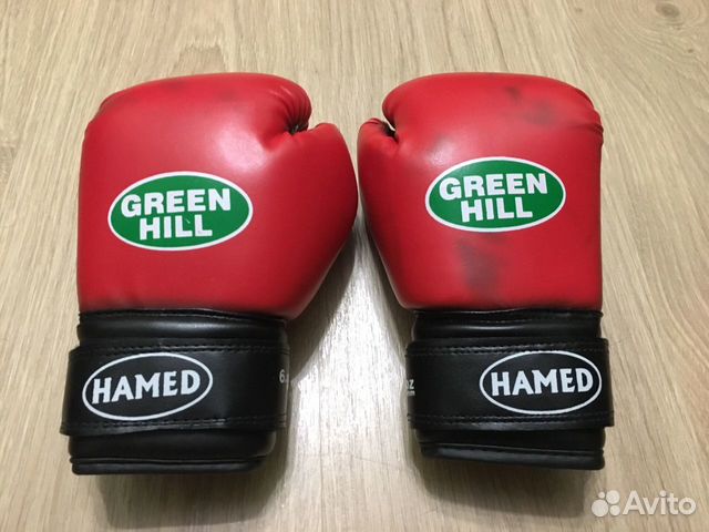 Боксерские перчатки Green Hill 10 oz Hamed