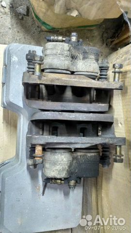 Передние суппорты subaru 5x100