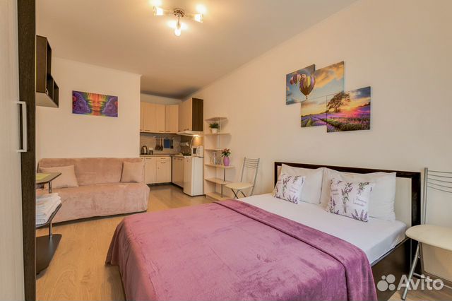 

Квартира-студия, 21 м², 4 кровати