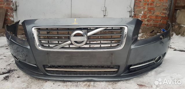 Бампер передний volvo S80 new Вольво С80 2006-2013 Бампер передний volvo S80 new Вольво С80 2006-2013