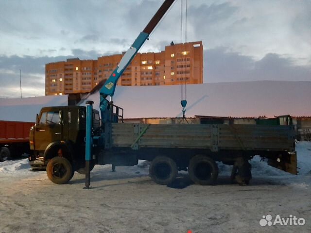 Услуги манипулятора камаз