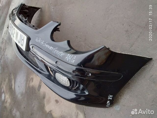 Бампер передний Mercedes AMG W203 Sport Coupe