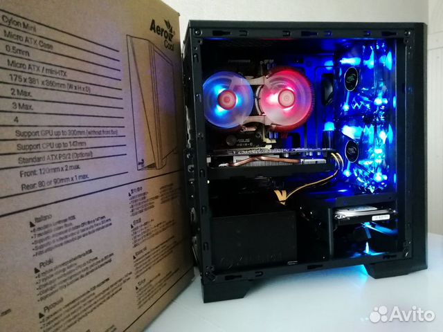 Intel Core i5-4570 4 ядра (3,6GHz) + GTX1060 (3Gb)