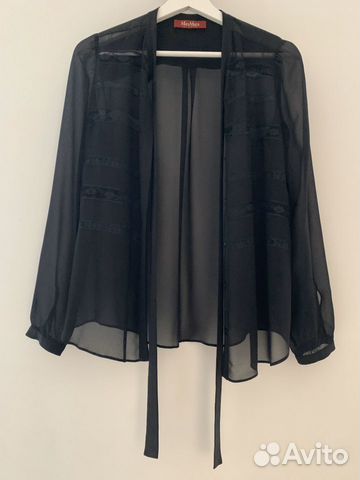 Шёлковая блузка с бантом Max Mara Studio