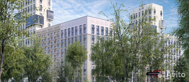 1-к квартира, 43.6 м², 6/24 эт. 1-к квартира, 43.6 м², 6/24 эт.