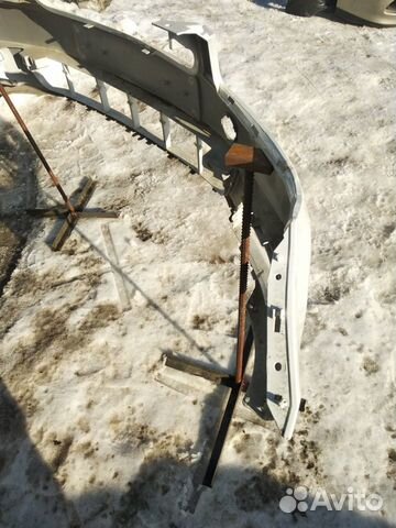 Бампер передний Skoda Fabia 2010-2015